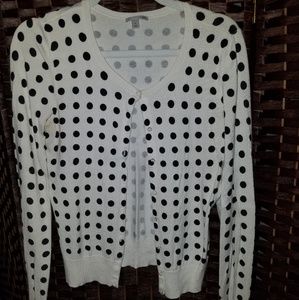 Polka Dot Cardigan